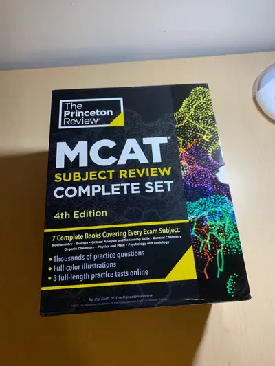 The Princeton Review: MCAT Complete Review Set, View more