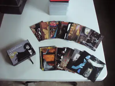 Boxed set of 40 Sandman postcards in perfect condition. Lovely illustrations of the Sandman and othe...