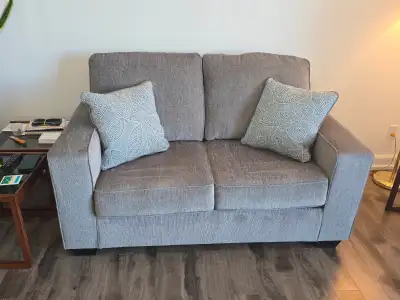 Sofa 2 place et causeuse 6 months old Love seat and chair, View more