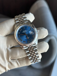 Rolex DateJust 41mm Blue Dial 126334 (Mar, 2024)