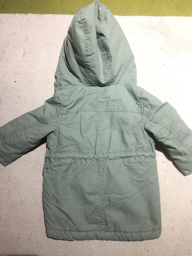 Baby gap winter jacket- size 2 toddler in Clothing - 2T in Edmonton - Image 3