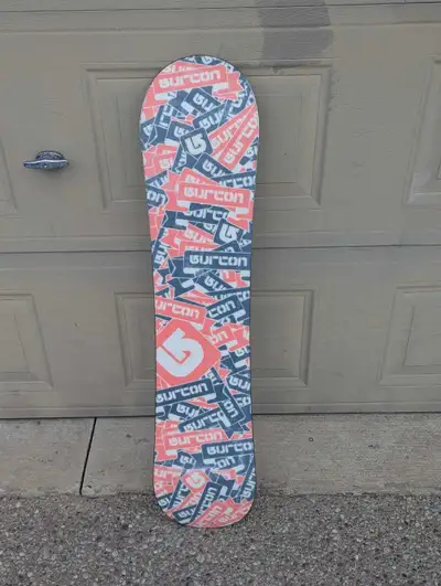 Burton youth Snowboard and Wooden Board , View more