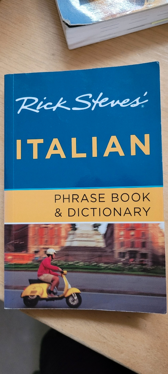 Rick Steves' Italian Phrase Book & Dictionary paperback (new) in Non-fiction in City of Halifax