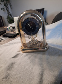 SEIKO BRASS TABLE CLOCK,