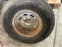 Ford  F250  spare tire