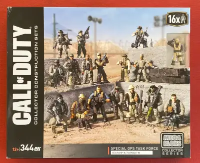 Call of Duty Special Ops Task Force Figure Set by Mega Bloks: $300 plus shipping