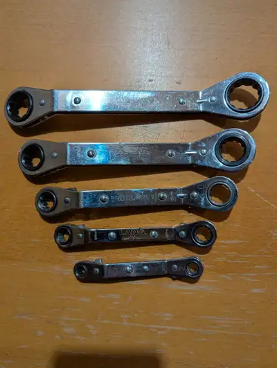 SAE ratchet wrench set, View more