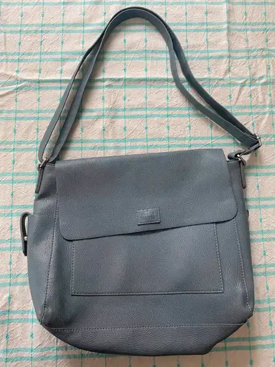 Roots 73 Leather Crossbody Bag