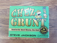 CHEZ GRUNT CARD GAME FROM STEVE JACKSON GAMES