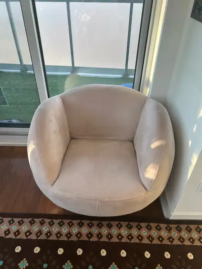 beige round accent chair, View more