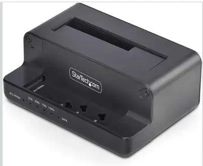 StarTech.com M.2 NVMe to 2.5"/3.5" SATA Drive Duplicator, Dual B, View more