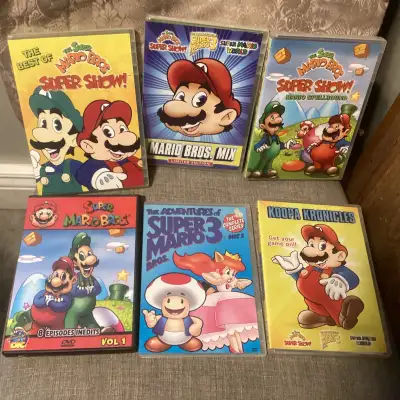 Super Mario Bros Show Adventures DVD-pls read, View more