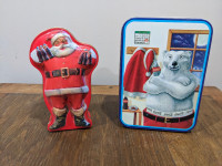 Christmas Coca-Cola Tins