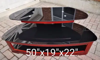 Three layers Glass side table and Coffee/Tea Table, View more