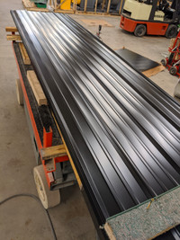 BUY DIRECT -  BLACK STEEL ROOFING / SIDING