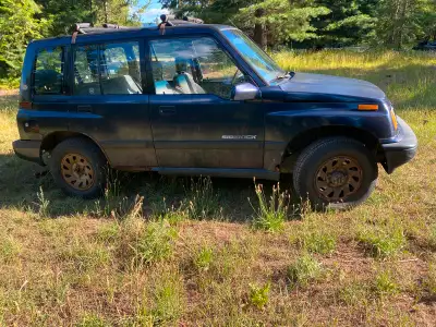 5 speed manual. 4x4 works. Runs and drives great. Heater works great. New belts and thermostat $2500