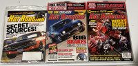 Popular Hot Rodding Feb 2005, June 2005 & Aug 2006 Issues (NEW)