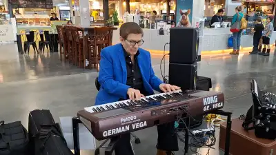 PIANIST 4 VALENTINE'S DAY-Your Acoustic PIANO or my PORTABLE, View more