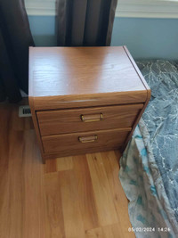 2 bedside nightstands  for 20$