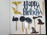 Cake toppers/wrappers and photo props (11 models)