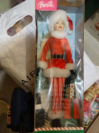 Barbie Christmas doll collection,  all mint in boxes,most older