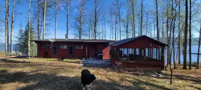 Private, off-grid lake life with one of the best views on Babine Lake. Located just before Pendelton...