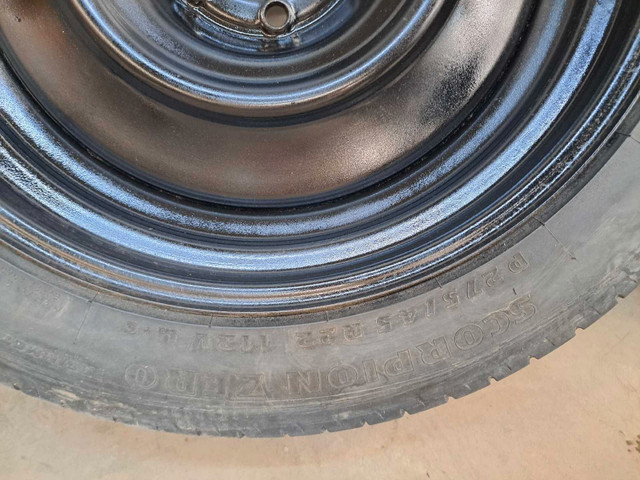 22 inch steel wheels and tires  in Tires & Rims in Grande Prairie - Image 2
