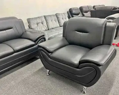 SPEEDY Leather Sofa Set 3+2+1 | Free Delivery, View more