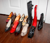Chaussures pour dame, souliers, bottes, grandeur 37 (7)