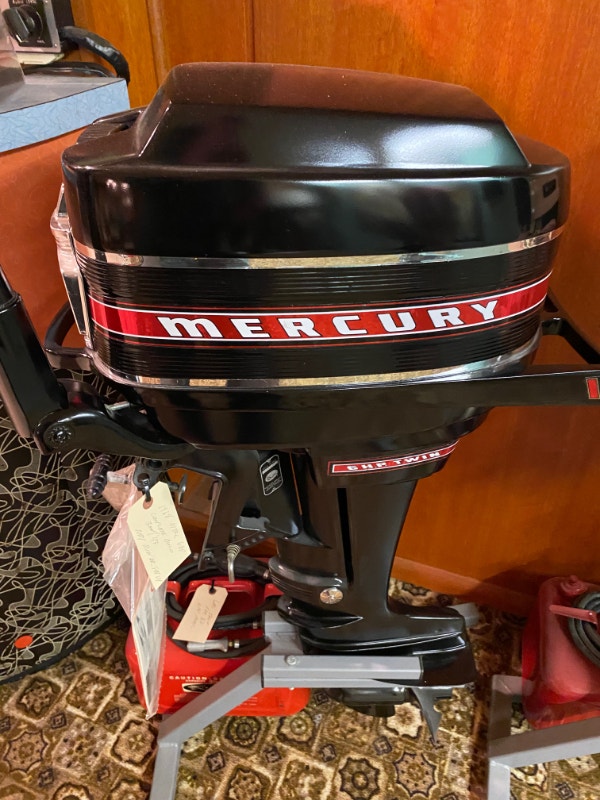 Estate sale of restored vintage boat motors part 2 Boat Parts