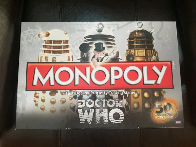 Doctor Who Monopoly 50th Anniversary edition  in Arts & Collectibles in Mississauga / Peel Region