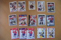 Lot de 15 cartes  hockey gardien de but  Mike Liut (A3013)