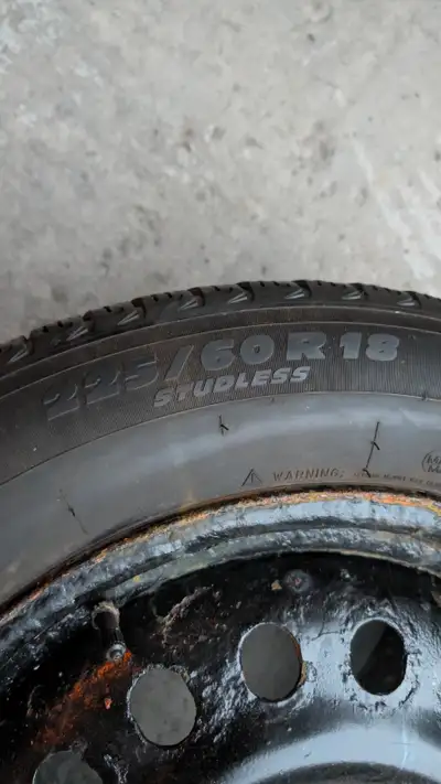 Used Michelin x-ice winter tire and rim. Car it came off of is sold and I am clearing my garage. As...