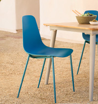 ARTICLE SVELTI DEEP COVE TEAL DINING CHAIR