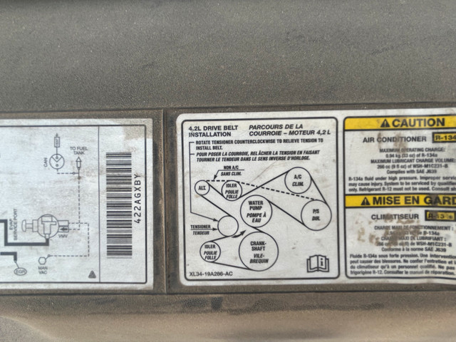 Ford f150 long box 4.2L in Cars & Trucks in Grande Prairie - Image 3