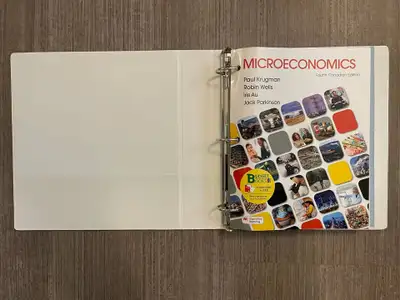 UofM Microeconomics Fourth Canadian Edition textbook Krugman, View more