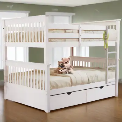 Ottawa Bunk Beds | Solid Wood | Family-Friendly | 30% OFF, View more