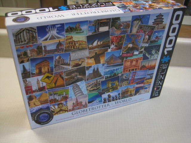 Eurographics Globetrotter World 1000-Piece Puzzle in Hobbies & Crafts in Oakville / Halton Region - Image 2