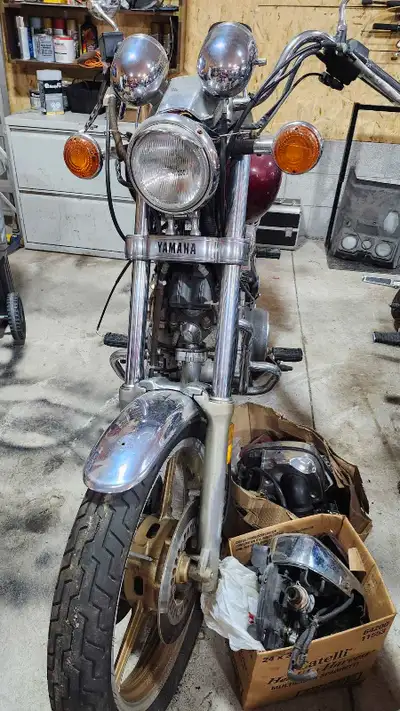 Are you looking for motorcycle parts? I have 1985 Yamaha Motorcycle cycle parts. Please message me i...