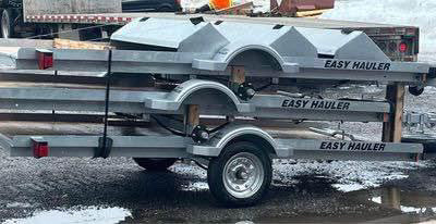 Easy Hauler Snowmobile Trailers-Singles/Doubles in Other in Kawartha Lakes - Image 3