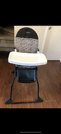 Cosco used  Foldable baby high chair 