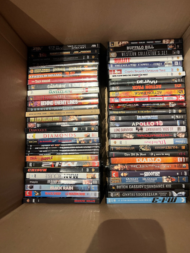 DVD’s- Box 1- 140 movies  in CDs, DVDs & Blu-ray in Renfrew