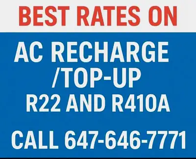 AC Recharge /  Top-Up 647-646-7771 , View more