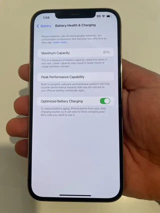  iPhone 12 Pro Max 128GB (Gold) in Cell Phones in Ottawa - Image 5