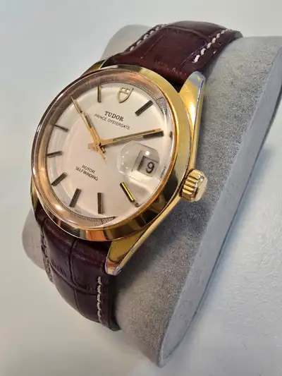 Vintage TUDOR PRINCE OYSTERDATE Two-Tone, Serviced, New Lens, View more