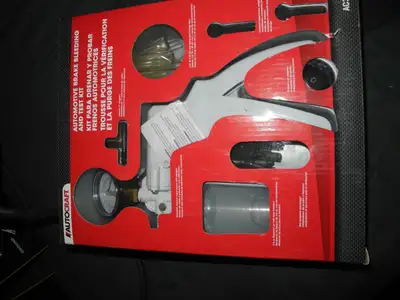 NEW ON CHOICE Brake Bleeder Kit with Hand Vacuum Pump Adapters | Brake Bleeding Kit for Brake Fluid...