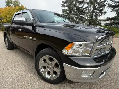 ***SOLD***2011 Dodge Ram 1500 Laramie. 4x4. Low km. Only 78,093 km. Powered by the legendary 5.7L HE...