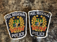 Peel Regional Police Patches