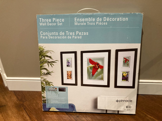3-Piece Picture Frame Decor Set in Home Décor & Accents in Grande Prairie