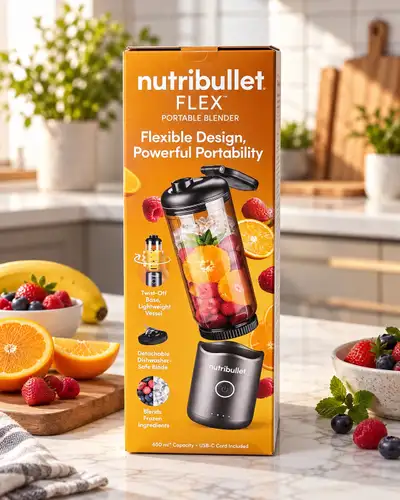 Nutribullet Flex Portable Blender — Rechargeable, Brand New, View more